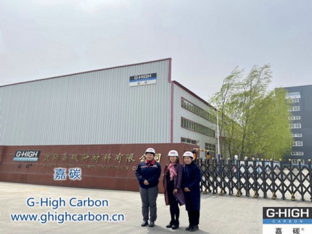 客戶來訪嘉碳工廠進行實地參觀考察，深入了解嘉碳增碳劑生產情況
