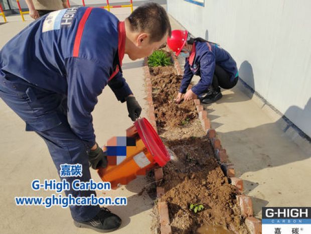 嘉碳春光里，花植新活力